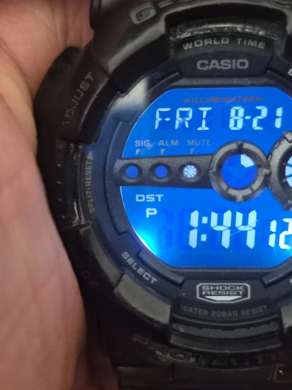 Casio G Shock Matte Black